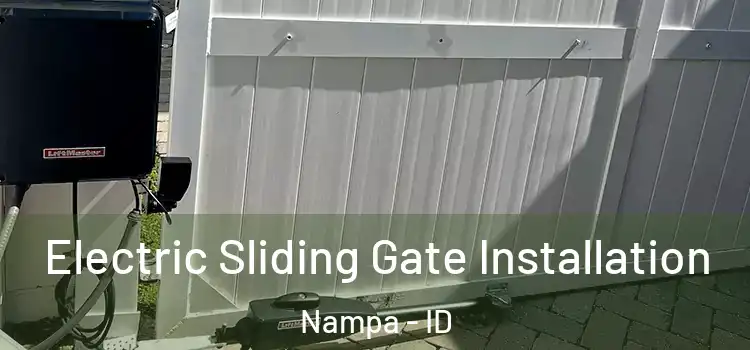  Electric Sliding Gate Installation Nampa - ID